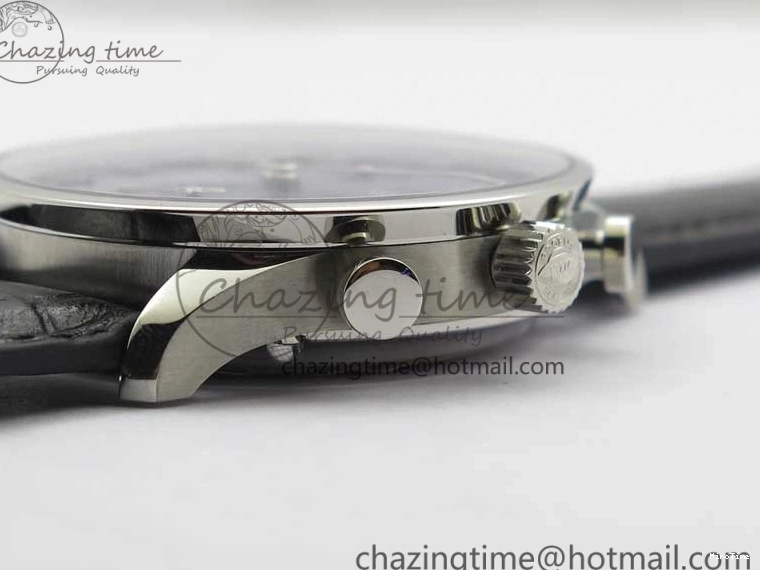 MIROTIME 0724 Timeless Portuguese Chrono IW371606 ZF 1:1 Best Edition Blue Dial on Black Leather Strap A 7099